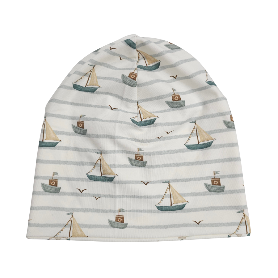 Wendebeanie Küstenkind Boote